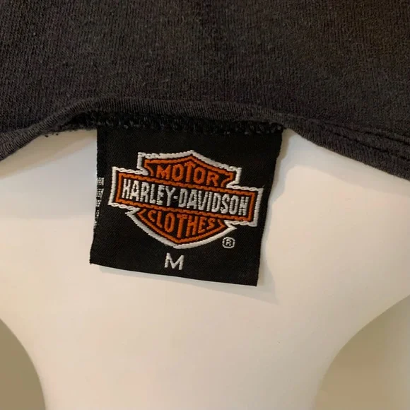 Harley Davidson vintage biker tank top. Early 80s. Vibrant colors. Normal wear. - Picture 6 of 6